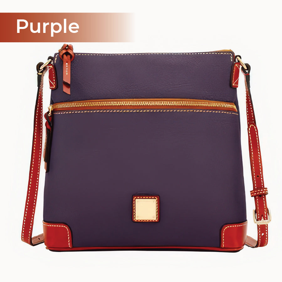 Women’s Retro Pebble Leather Crossbody Bag
