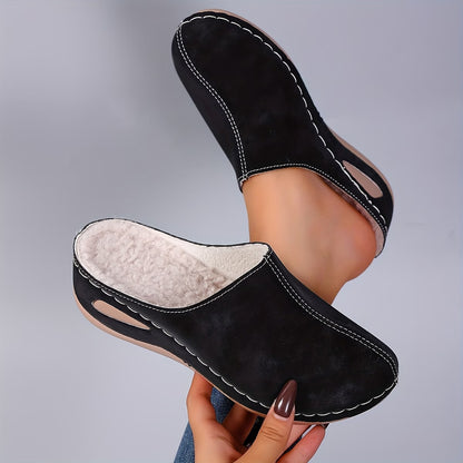Slip Into Comfort: Women's Wedge Slippers for Home & Away