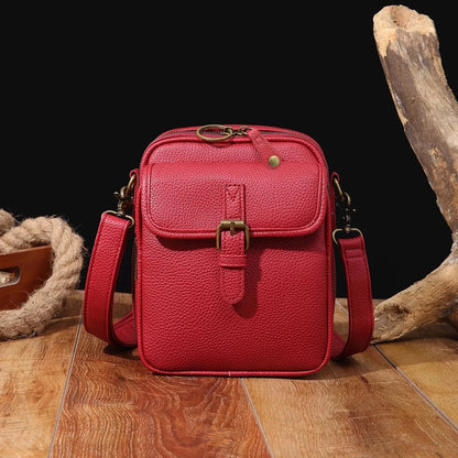 Crossbody Leather RFID Bag