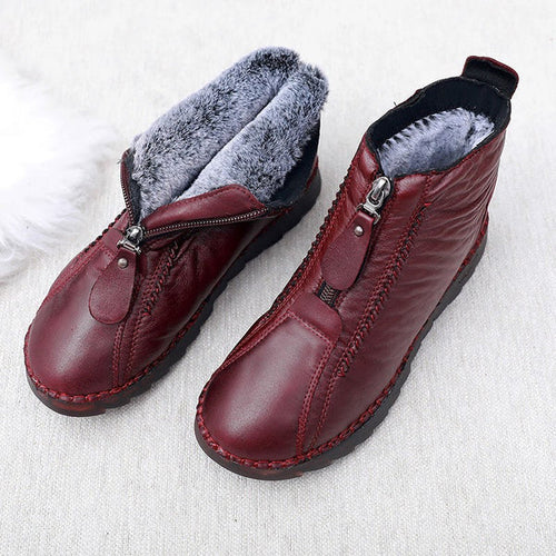 Women's Waterproof Non-slip Cotton Boots