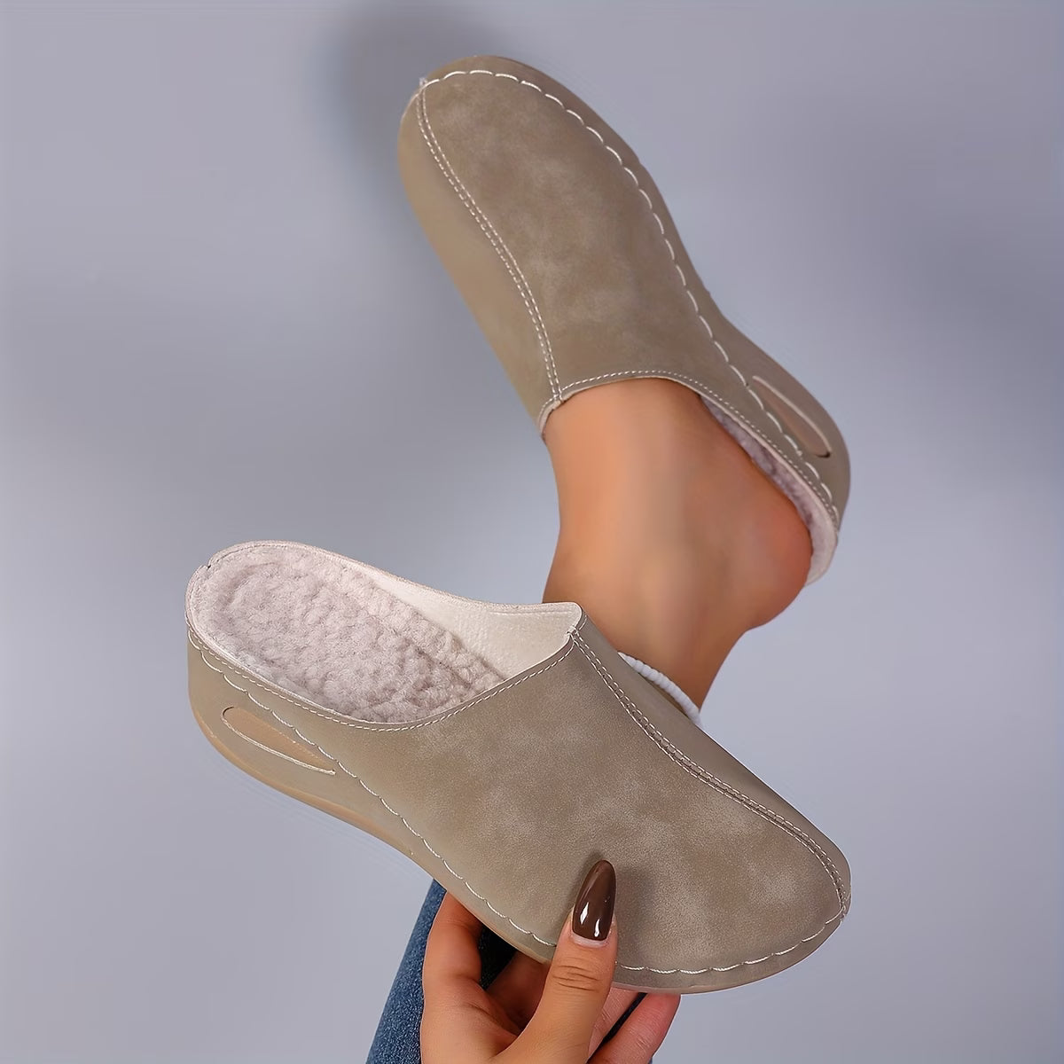 Slip Into Comfort: Women's Wedge Slippers for Home & Away