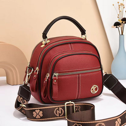 📢📢50% OFF !! ⏰Women's Soft PU Leather Multi-Pocket Crossbody Bag