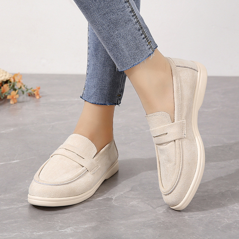 Women’s Penny Loafers – Comfortable Walking Shoes with Supportive Sole